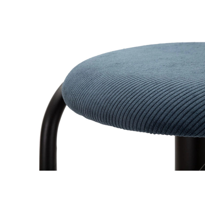 Sgabello Bar Destiny Navy cm ø 41x61-83