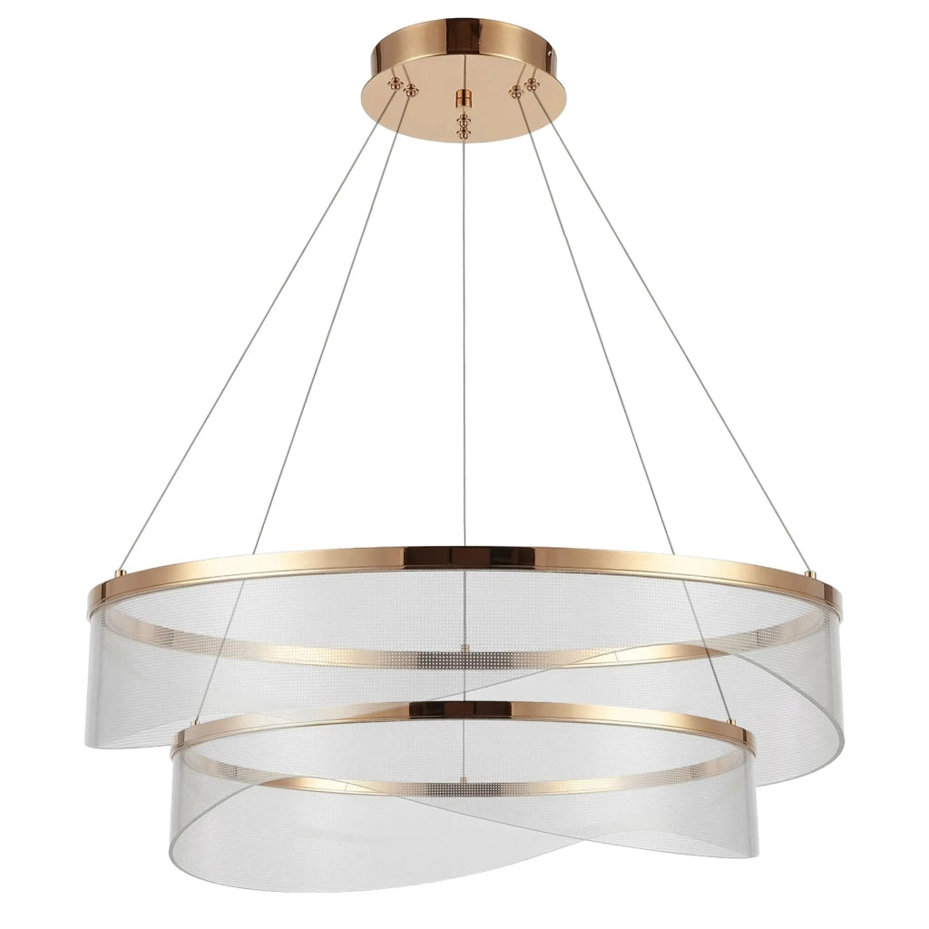 Lampada A Sospensione Da Soffitto G146-2cp Gold