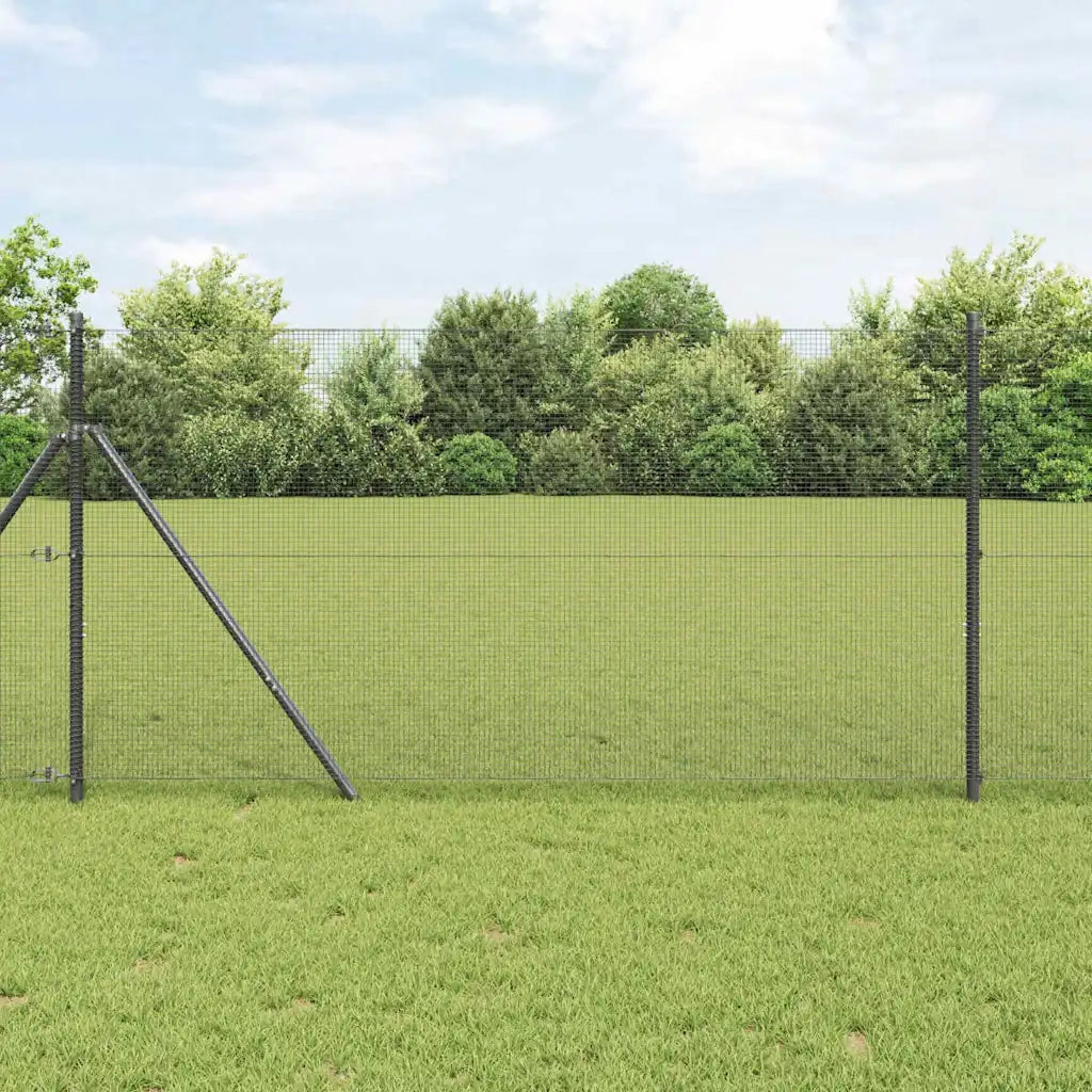 Palo della recinzione Grigio 50 x 1 m (rete 12 x 12 mm)