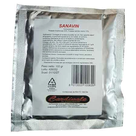 DISACIDANTE PER VINI 'SANAVIN' 100 gr