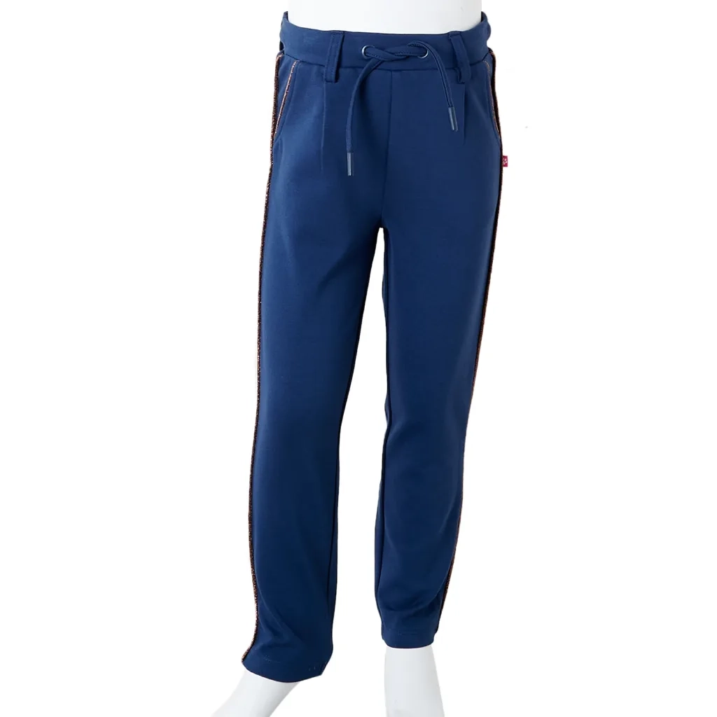 Pantaloni per Bambini con Coulisse Blu Marino 140 13548