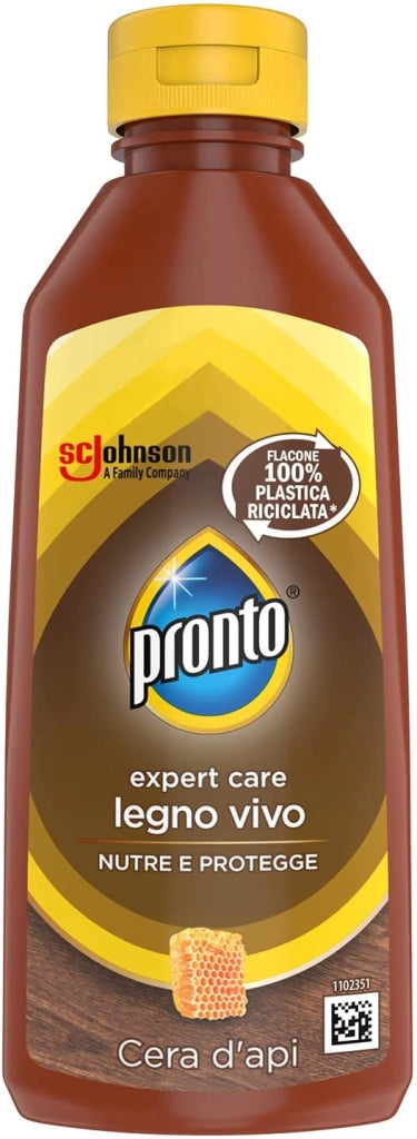 PRONTO LEGNO VIVO CREMA NUTRIENTE E PROTETTIVA IN CERA D'API DA 200 ML