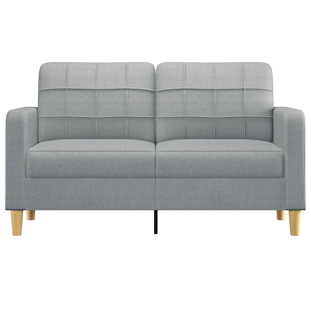 Divano a 2 Posti Grigio Chiaro 140 cm in Tessutocod mxl 118641