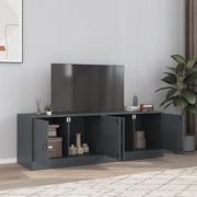Mobili TV 2 pz-Set di 2 Credenza per TV Antracite 67x39x44 cm in Acciaio 225013
