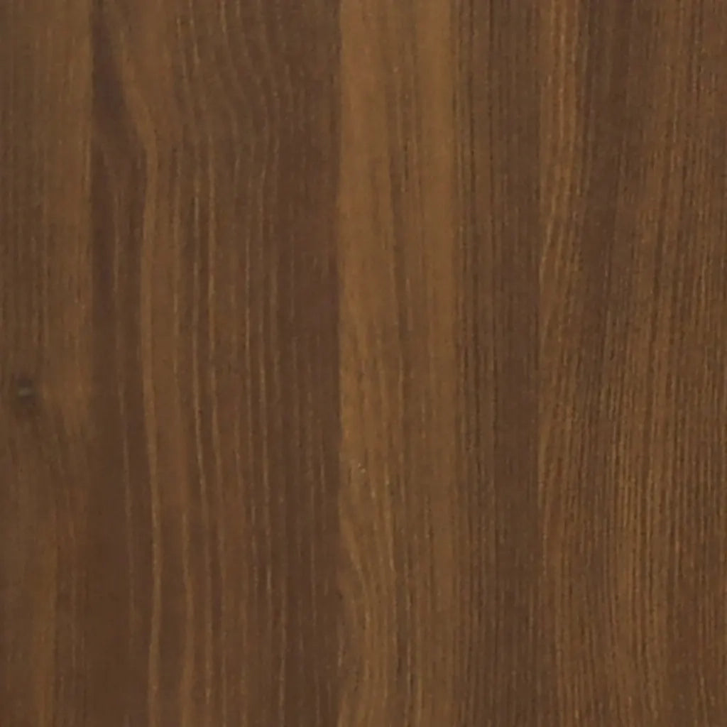 Comodino Rovere Marrone 40x35x50 cm 821872