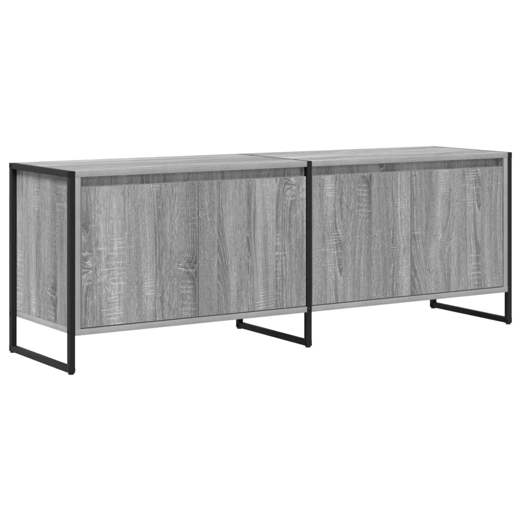 Mobile TV Grigio Sonoma 140 x 36 x 49.5 cm Legno multistrato 886513