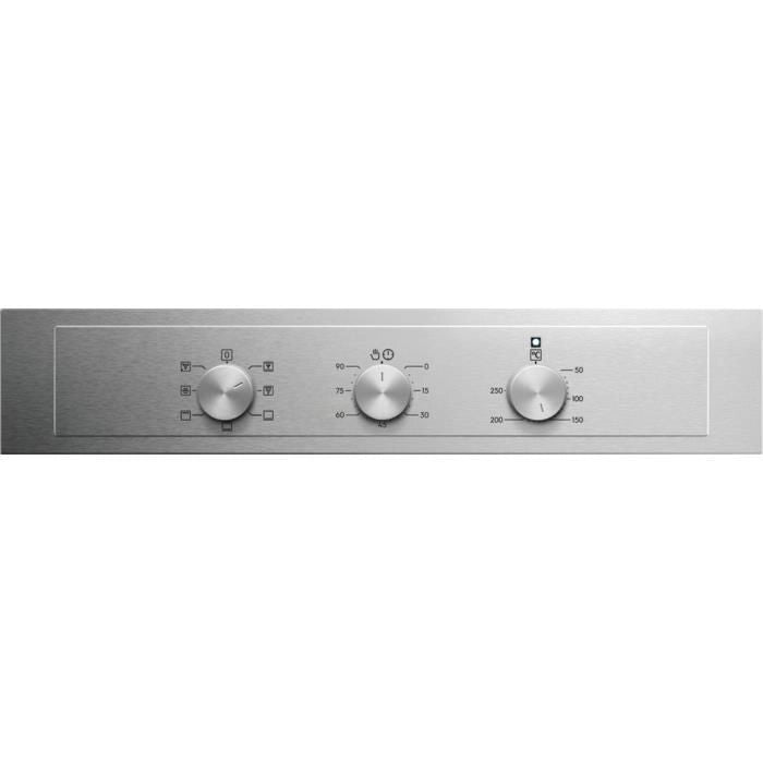 Electrolux EOH2H00BX Serie 300 Forno da incasso Elettrico Multifunzione 58 L Classe A AquaClean Grill Ventilato (59x59x56 cm) colore Acciaio Inox