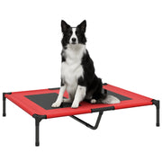 Letto per cani rialzato ¨C Xylo ¨C Rosso 92x76x18cm