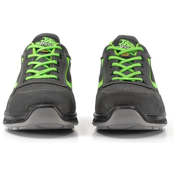 U-Power RL20174 Yoda Scarpe Antinfortunistiche Basse S3 SRC ESD Pelle Nabuk Puntale Alluminio Taglia 41 colore Grigio Verde