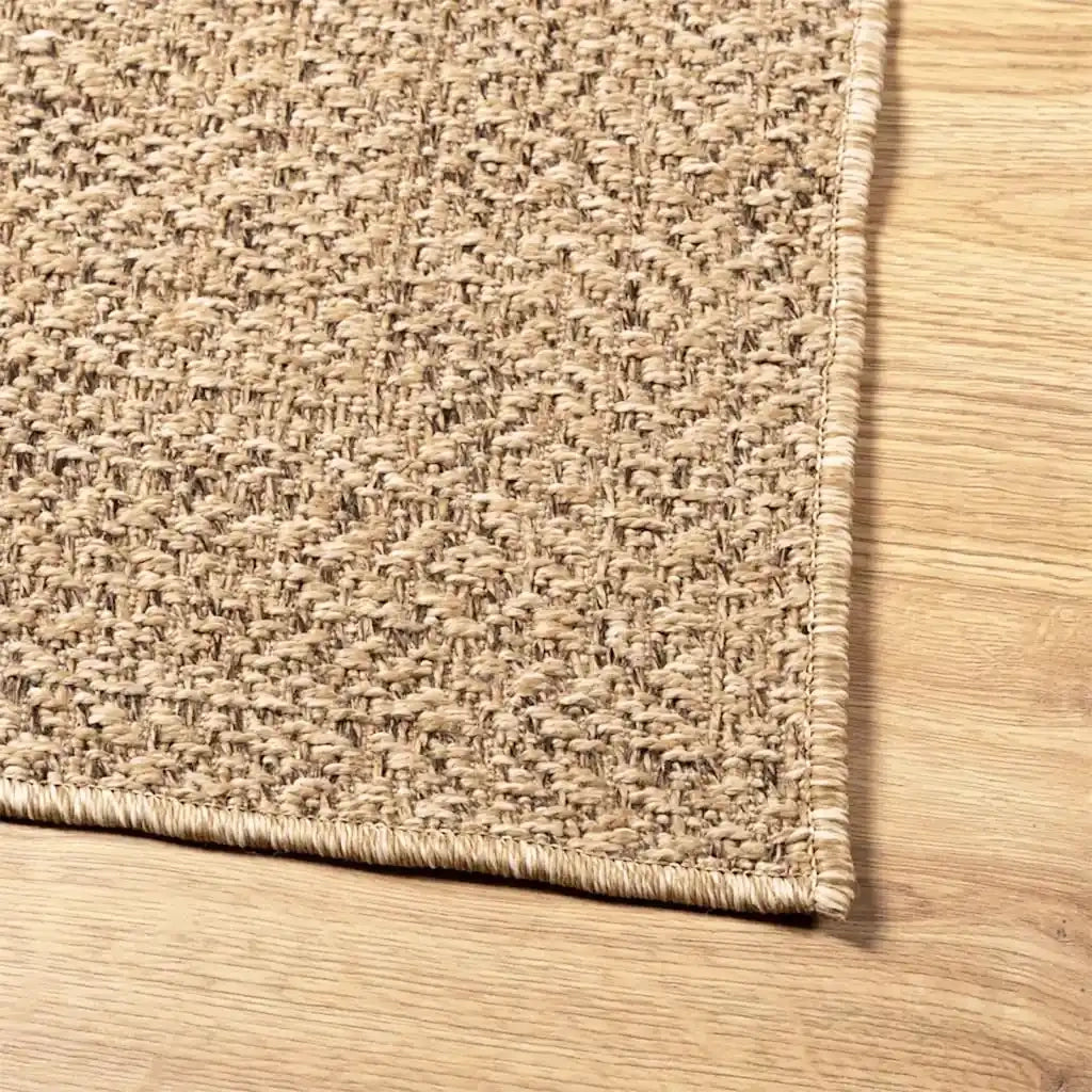 Tappeto del soggiorno | Tappeto ZIZUR 140x200 cm Aspetto Iuta per Interni ed Esterni