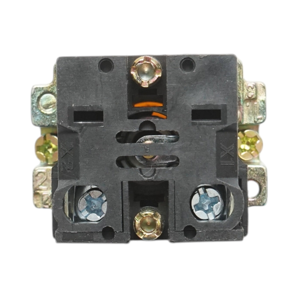 Pulsante indicatore LED giallo 220V LAY5 Breckner Germany