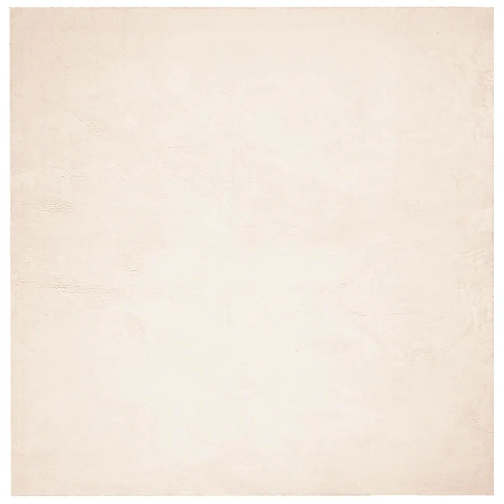 Tappeto a Pelo Corto HUARTE Morbido e Lavabile Beige 200x200 cm 375023