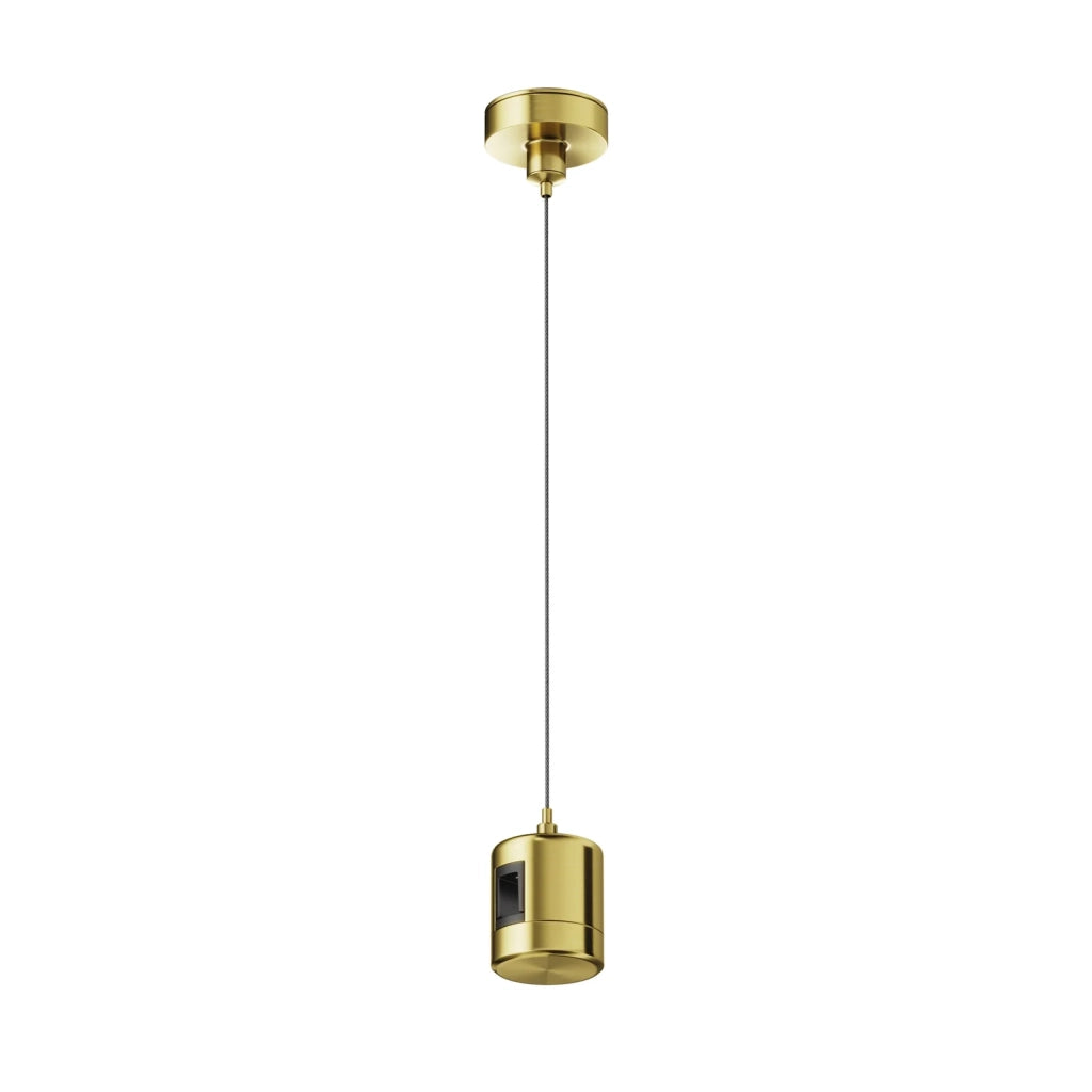 Maytoni Sospensione Flarity moderna 1 luce LED integrato ottone alluminio