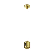 Maytoni Sospensione Flarity moderna 1 luce LED integrato ottone alluminio
