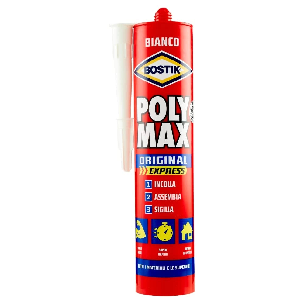 Polymax Original Express 425 g Bianco Bostik 2 Pezzi