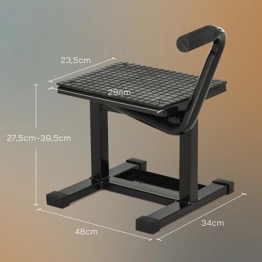 Cavalletto regolabile per moto ¨C Minimal ¨C Nero