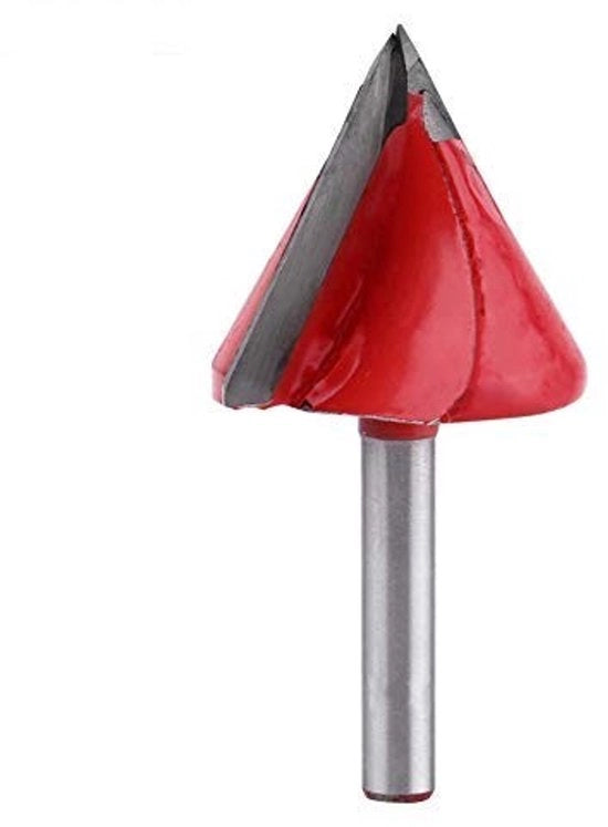 Verghe - Acciaio Tungsteno 3D - Verghe a V - Liberatori di Freccia - Qualità di Taglio Elevata - 6mm - Strumento di Taglio Preciso - Per Lavorazione del Legno - 60/90/120...