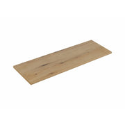 Piano lavabo VANO – Colore quercia – L140 × P40 × H2 cm – Da appoggiare