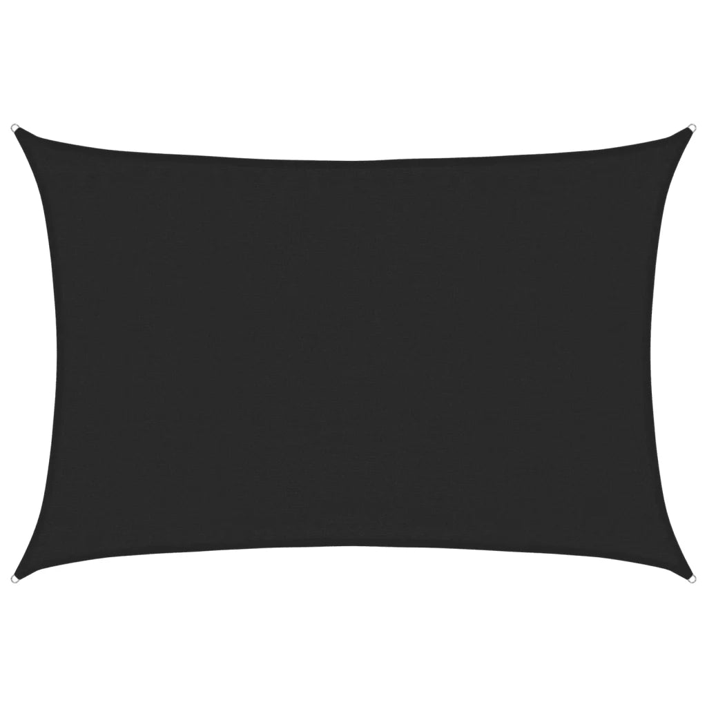 Vela Parasole 160 g/m² Nera 3,5x5 m in HDPE 311737