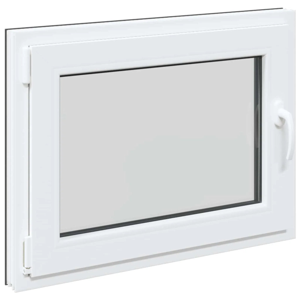 Finestra per Soffitta RISOR Antracite 80 x 50 cm PVC e Vetro 42047279