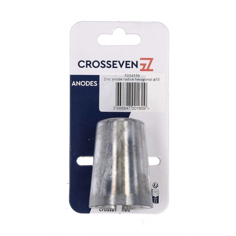 ANODO ZINCO OGIVA CONICA Ø45