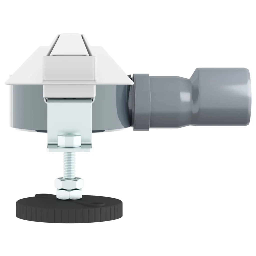 Scolascale per doccia a 360° con modello slim Argento 80 cm 42015988