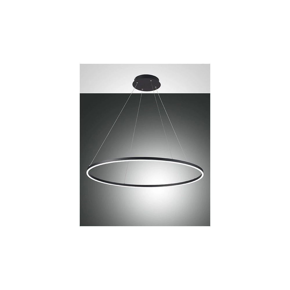 Lampadario a sospensione GIOTTO a led 60W nero 3508-46-101 Fabas Luce