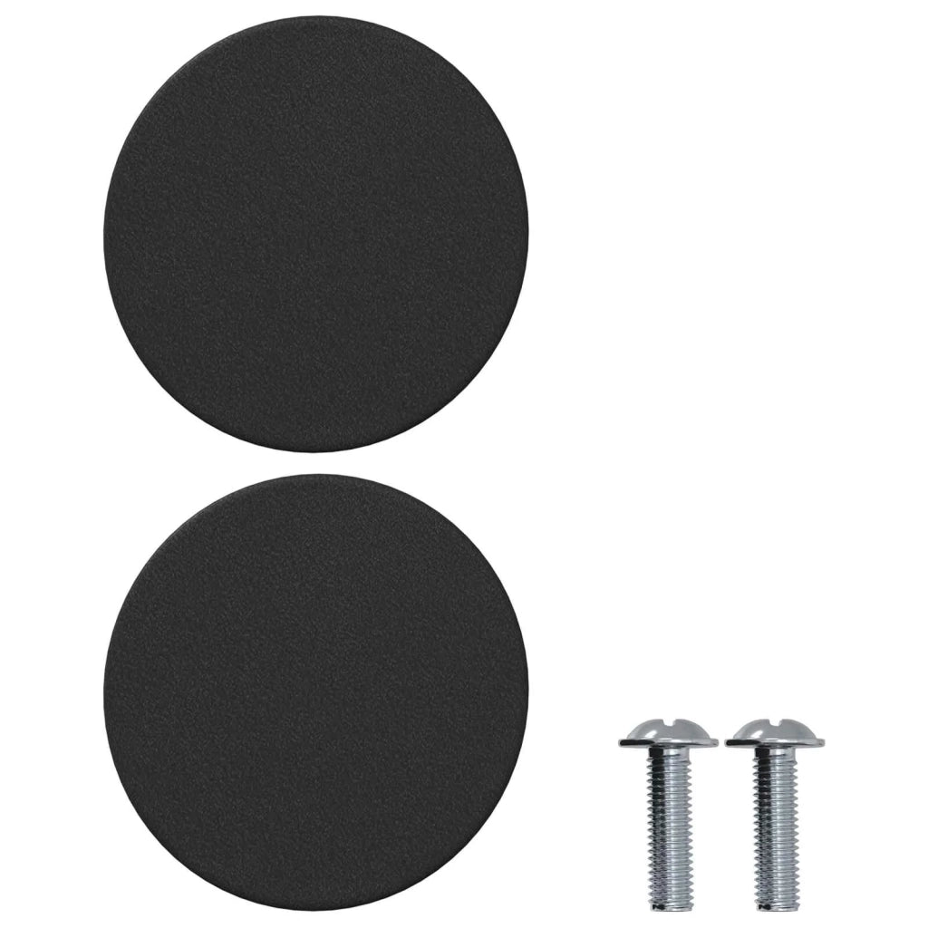 Maniglie per Armadi 968 pcs Nero Ferro