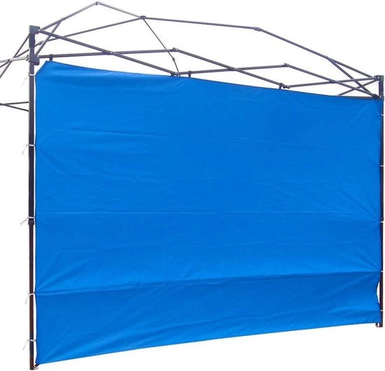 Pannelli laterali per tenda - privacy e protezione - 1 pezzo - blu