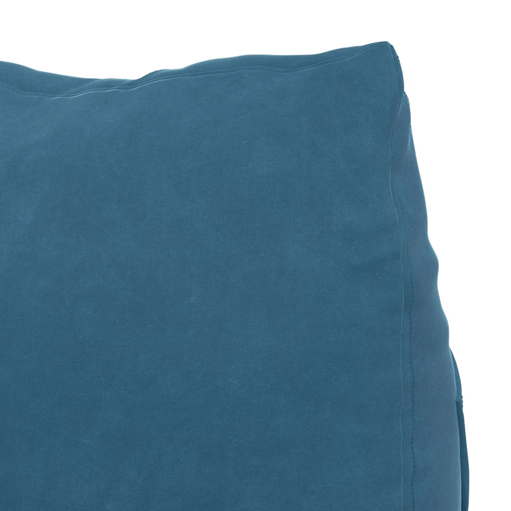 Cuscino per Schiena Blu 45 x 20 x 35 cm Tessuto in Cords 42015018