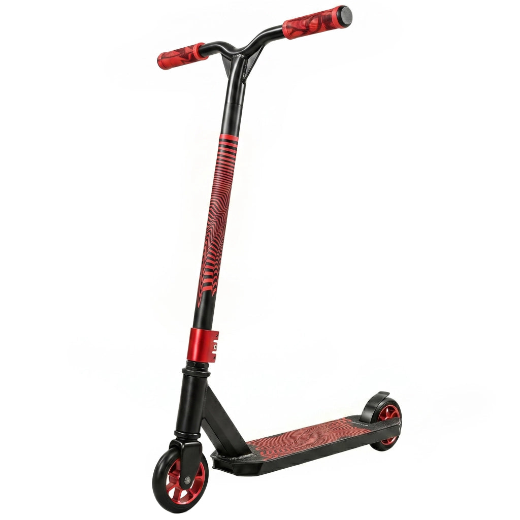 Patinete Freestyle Scooter Acrobatico ¨C zephmum ¨C Rosso con Ruote 120 mm e Giro 360¡ã