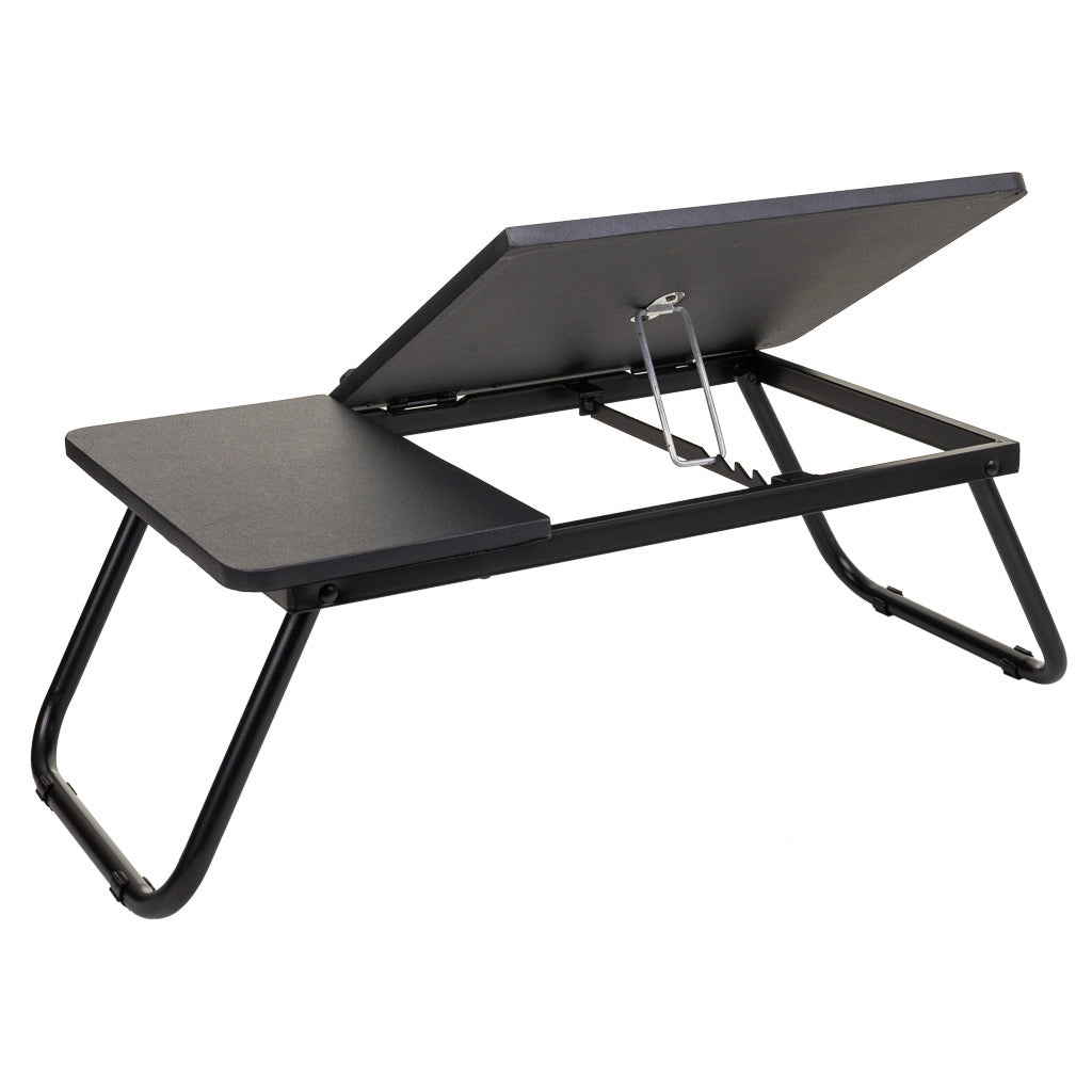 Tavolo scrivania pieghevole nero 61x35,5x20h
