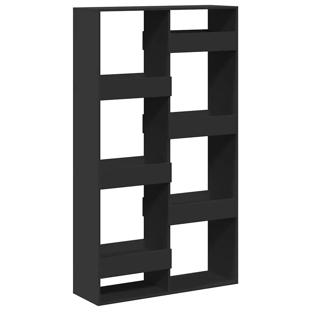 Divisorio Ambienti | Divider per stanze | Paravento Nero 100x33x175 cm in Truciolato