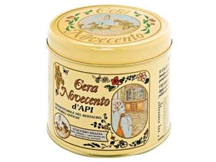 CERA D'API IN PASTA ML.500- - mogano - 2 pezzi CERA NOVECENTO