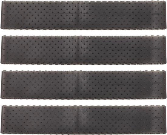 Set di 4 fascette di silicone per migliorare l'adeguatezza e il comfort