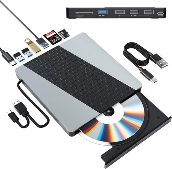 Letto DVD Portatile per Laptop - Masterizzatore DVD