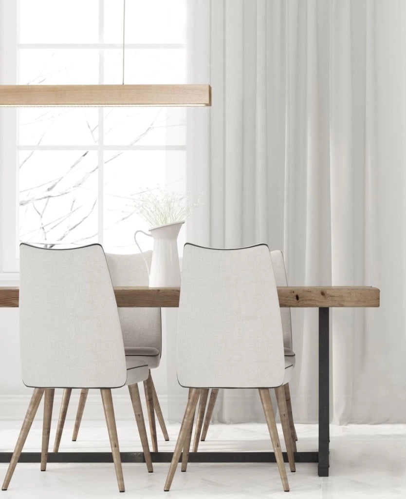 Lampada sospesa Milagro Timber 90cm LED 18W 3000K luce calda