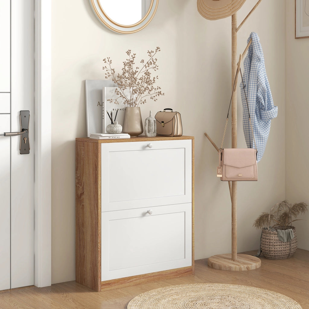 Scarpiera con 3 Ripiani Regolabili ¨C Minimal ¨C 60x24.5x75.5 cm