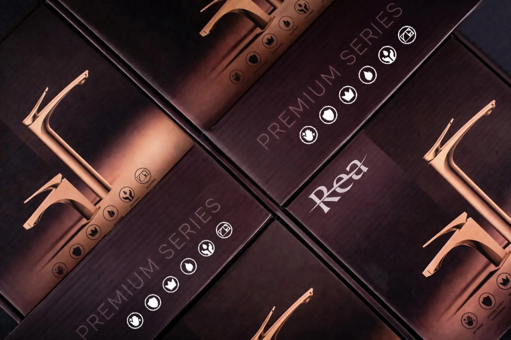 Set Doccia Premium Rea Joe Brush Gold