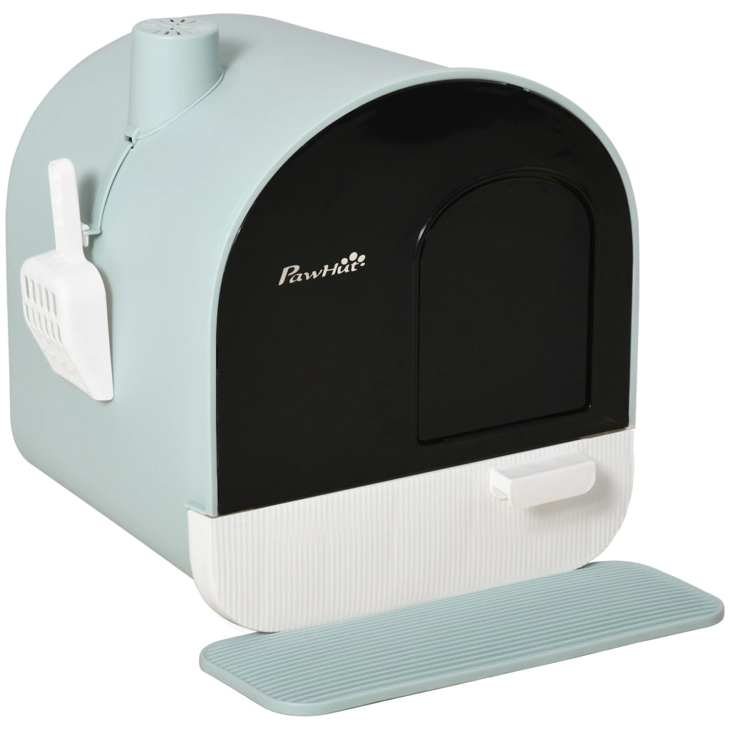 Lettiera Chiusa per Gatti ¨C Minimal ¨C Verde, PP, 43x44x47cm