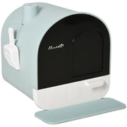 Lettiera Chiusa per Gatti ¨C Minimal ¨C Verde, PP, 43x44x47cm