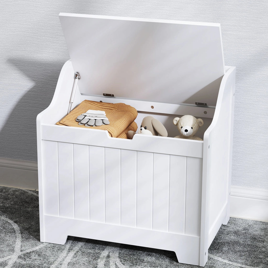 Cassa in legno con coperchio ¨C Minimal ¨C bianco