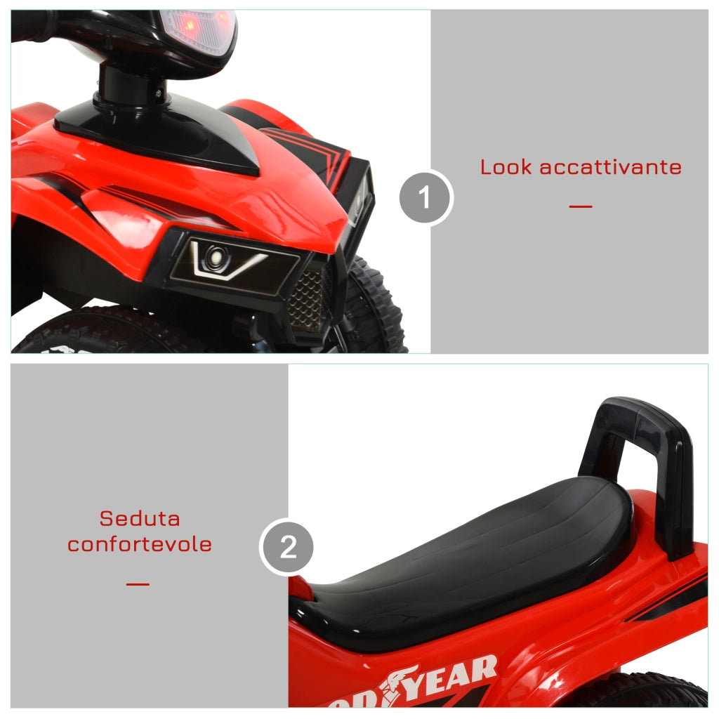 Casetta Giocattolo Bambini 18-36 Mesi ¨C Minimal ¨C Rosso con Luci e Suoni