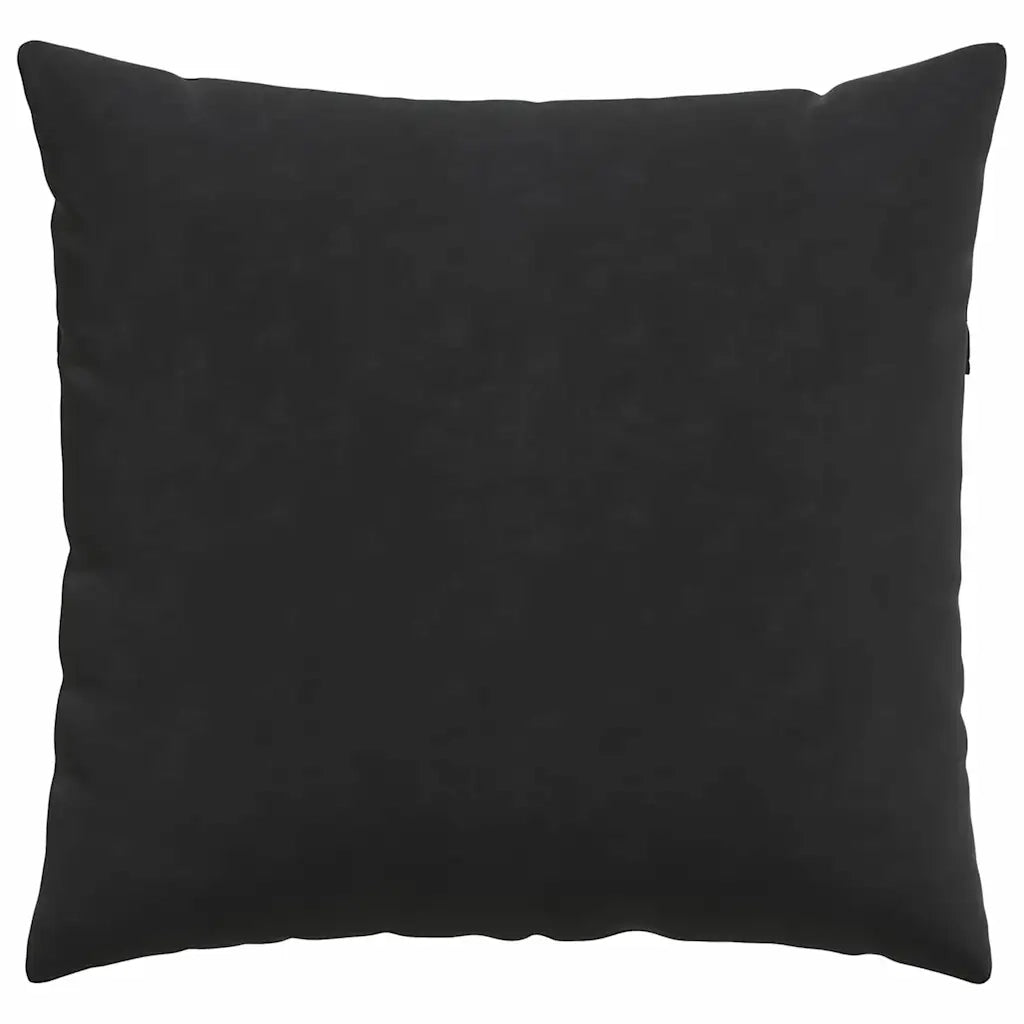 Cuscini da Divano 2 pcs Nero 45 x 45 cm Tessuto in Cords 42013934