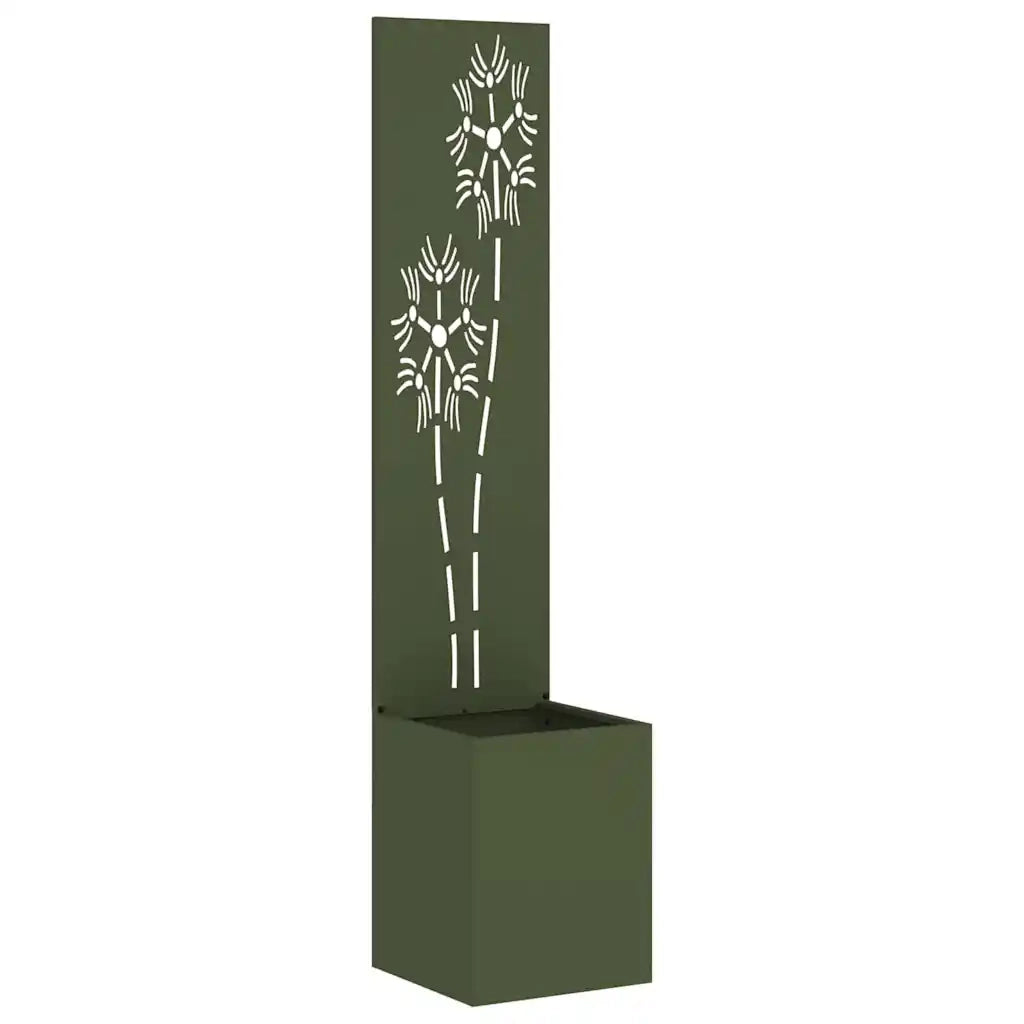 Schermo per privacy in giardino Oliver verde 32 x 150 cm 876367