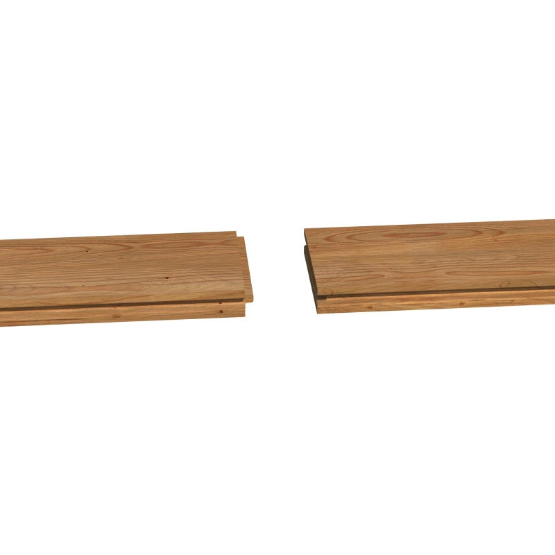 Pavimento in legno per casetta Valentine B, base con travi impregnate e perline abete da esterno - Esterni da Vivere