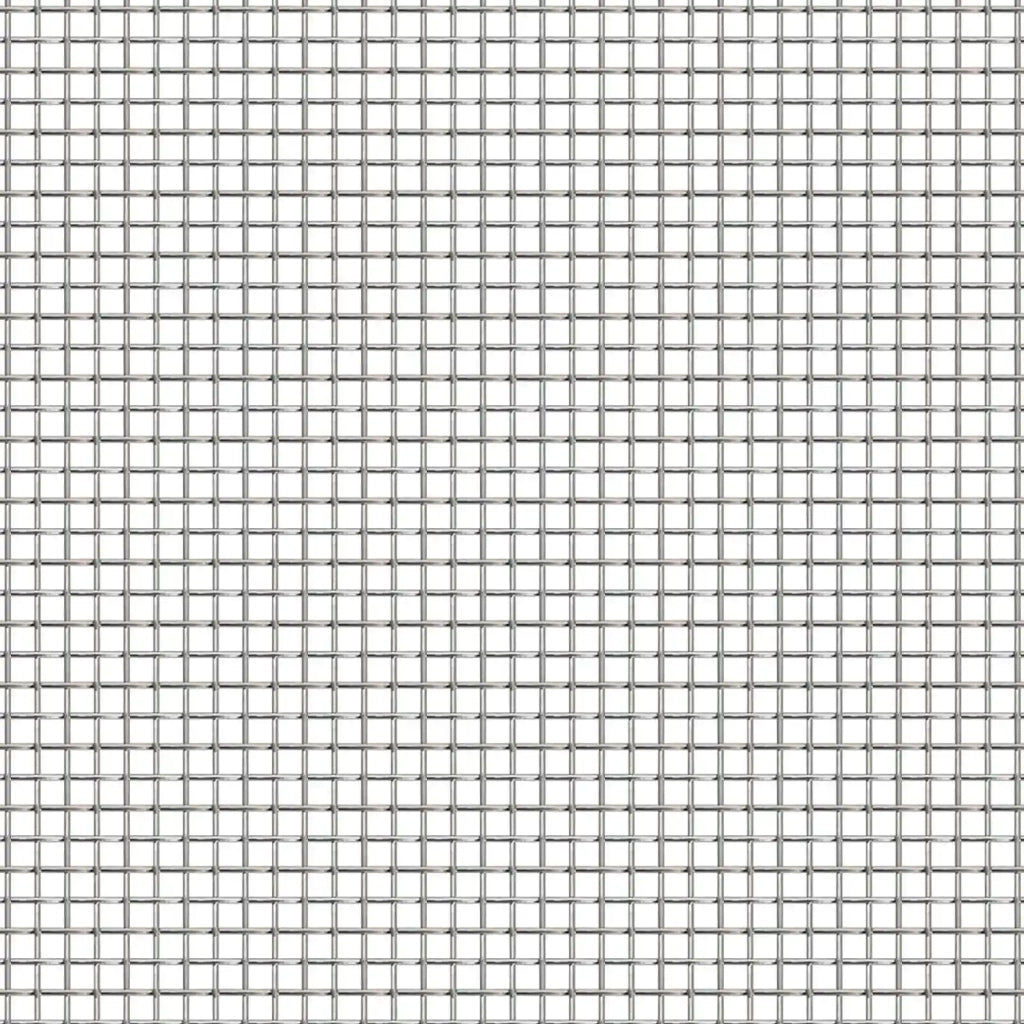 Rete per schermatura 80 x 1000 cm 20 Mesh Argento 42039537