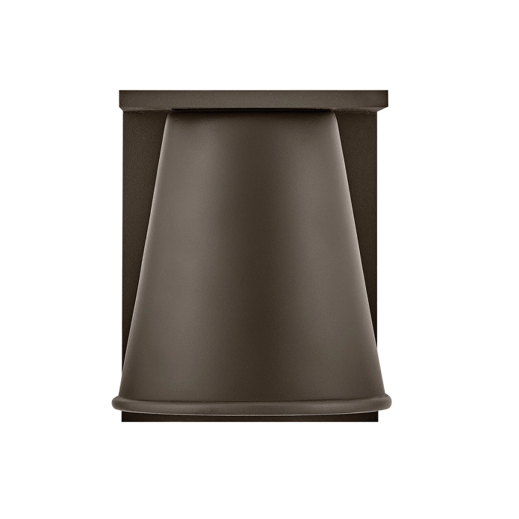 Applique esterna moderna bronzo conico GU10 8W IP44
