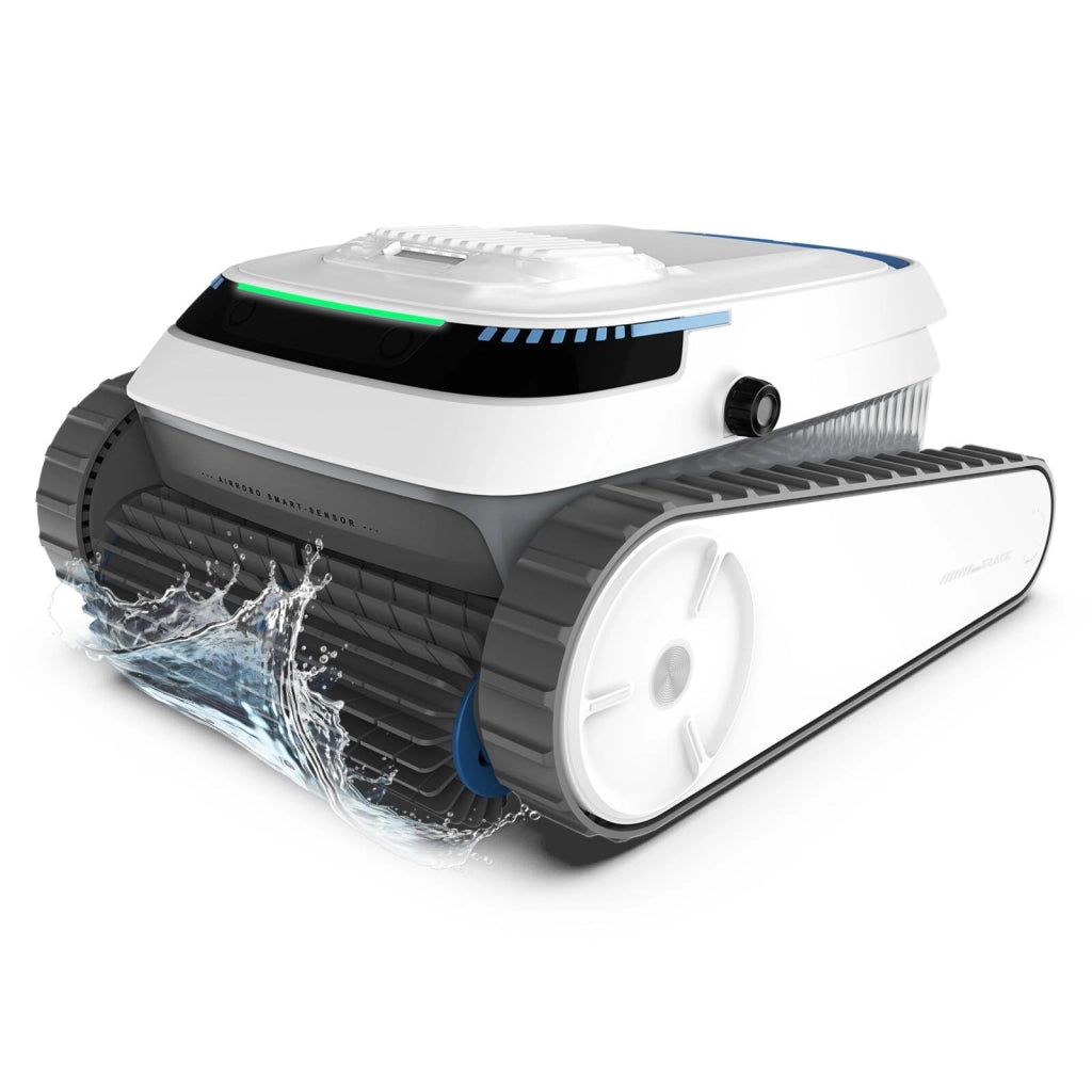 Pulitore automatico per piscine – triplo motore, aspirazione potente, navigazione zig-zag, 170m², 4L, batteria 5200mAh, per tutti i fondi