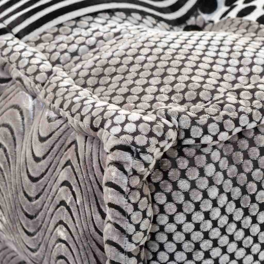 Cuscino da terra grigio 80x80x20h